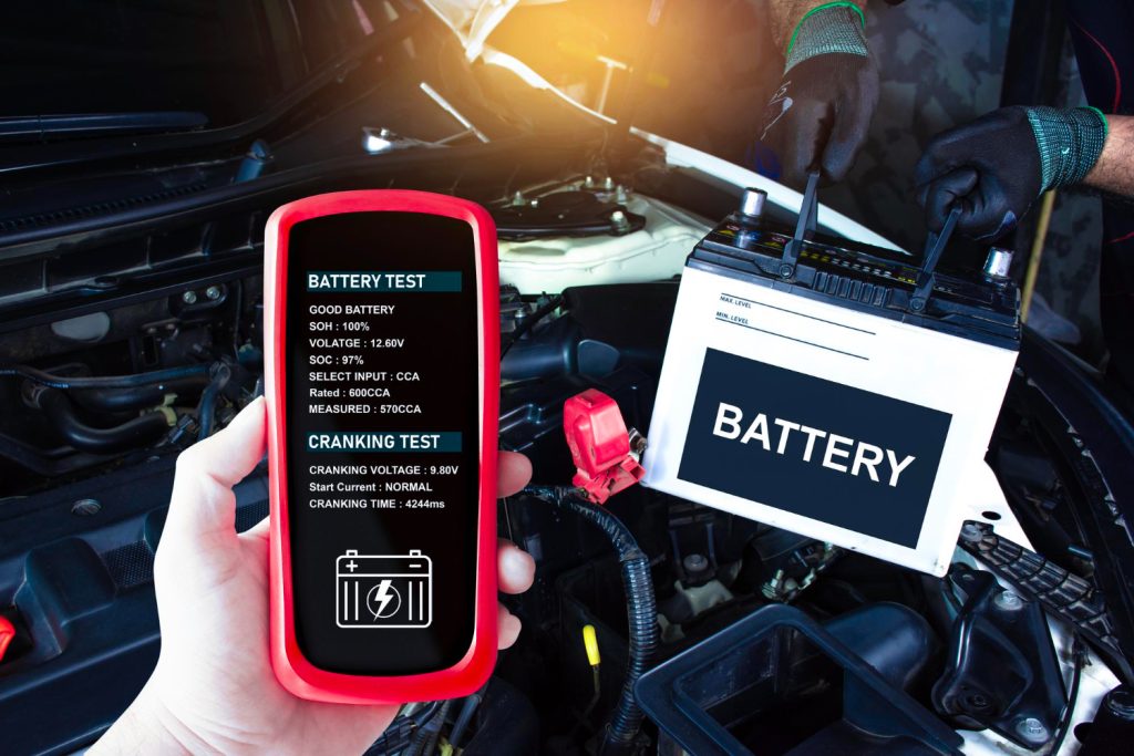 έλεγχος μπαταρίας σε μεταχειρισμένο υβριδικό